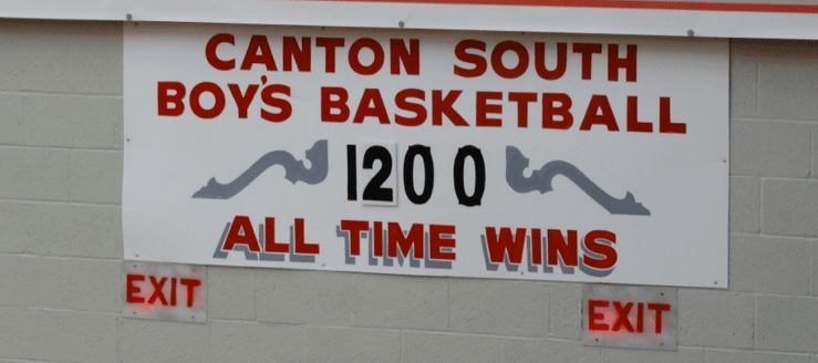 Canton South Wildcats Basketball 1200 All-Time Wins