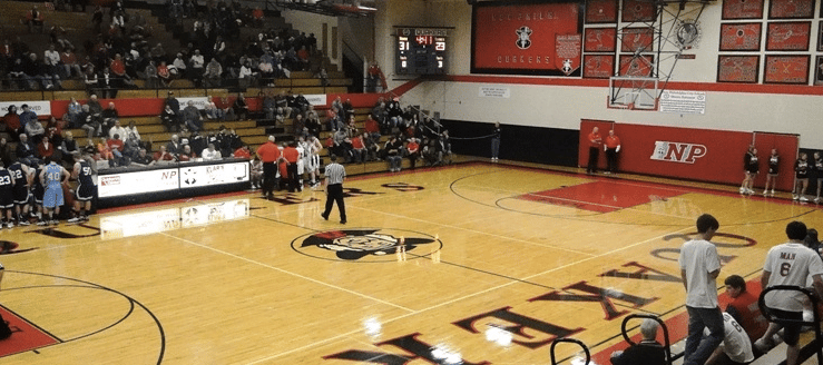 New Philadelphia Quakers Gymnasium Basketball High School Gym