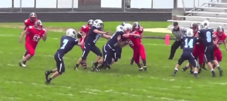 Sean McKinney Louisville Leopards Football Vs. Canton South Wildcats 2014