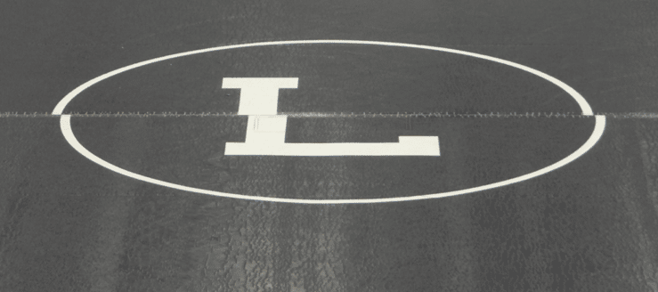 Louisville Leopards Wrestling Mat