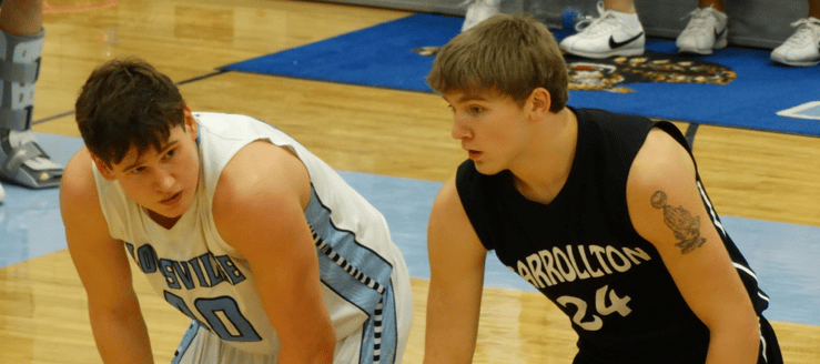 Blake Hoover Louisville Leopards Basketball Vs. Carrollton 2015