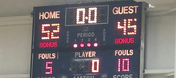 Carrollton Warriors Bell-Herron Middle School Scoreboard