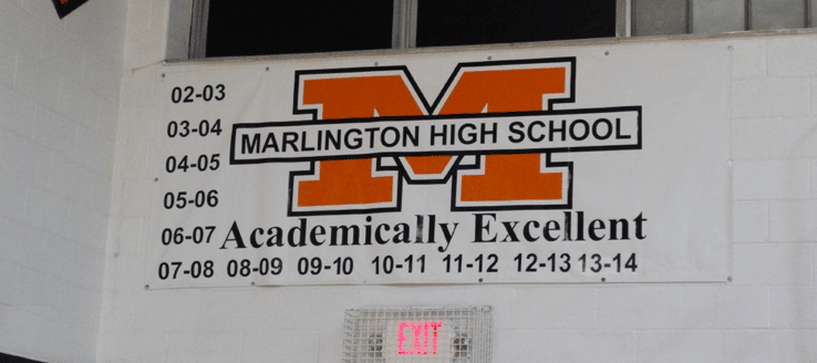 Marlington High School Dukes Academic Excellence Banner