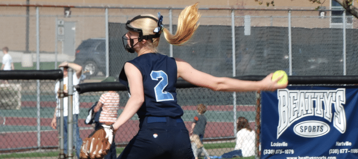 Kirsten Wharmby Louisville Leopards Softball 2015 Vs. Salem