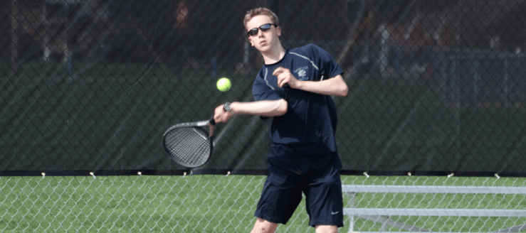 Kyle Shepherd Louisville Leopards Boys Tennis 2015 Vs. Central