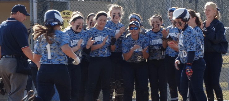 Louisville Lady Leopards Softball 2015 Grace Jackson Homer