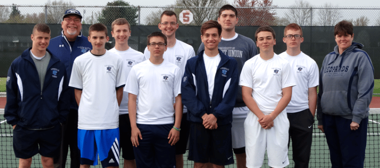 Louisville Leopards Boys Tennis Outright NBC Champions 2015