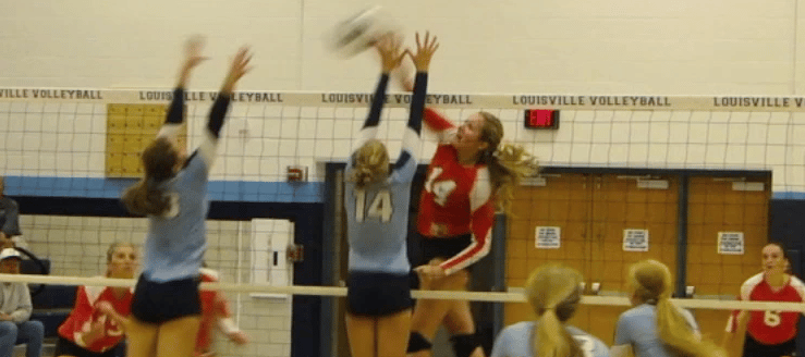 Marlee Peck Volleyball Highlights 2014 Marlington Dukes