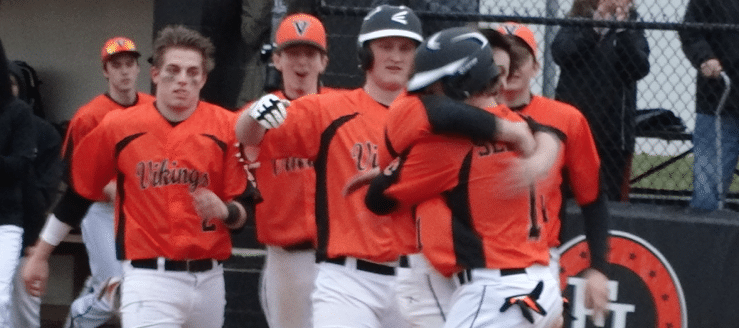 Nick Binnie & Jarid Seemann North Canton Hoover Vikings Baseball 2015
