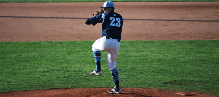 Paul Howard Louisville Leopards Pitching at Thurman Munson Baseball