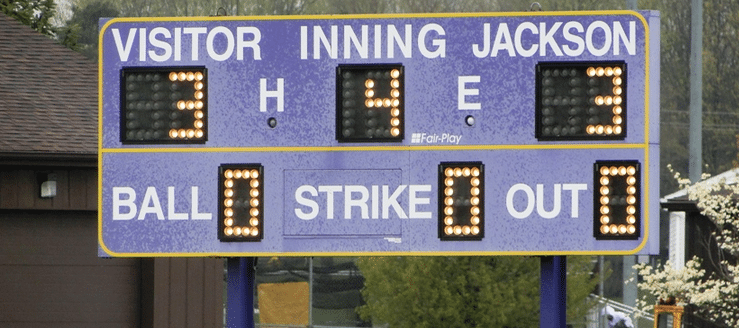 Jackson Polar Bears Softball Scoreboard