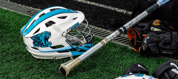 Louisville Leopards Lacrosse Helmet