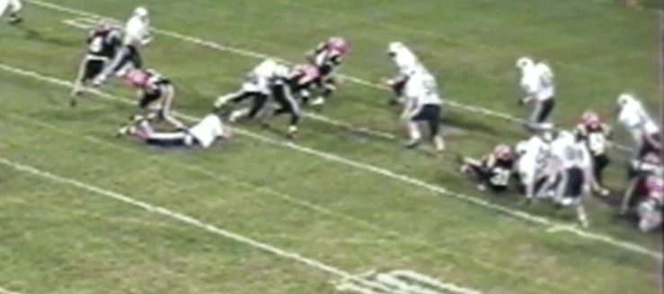 Louisville Leopards at North Canton Hoover Vikings 1994 Football Highlights