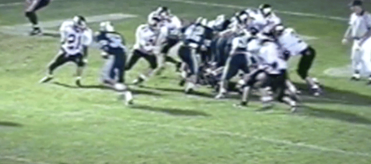 Jamie Elkins Louisville Leopards Vs. Marlington Dukes 1994 Football Highlights