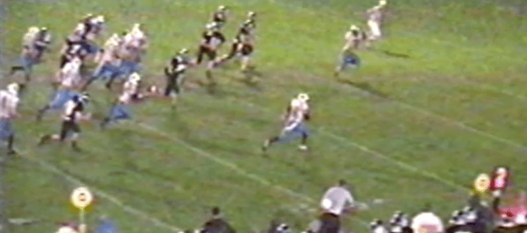 Marc Zustin Louisville Leopards 2002 Football Highlights Vs. Carrollton Warriors