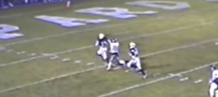 Mike Batdorff Louisville Leopards Football 2002 Vs. Springfield Spartans
