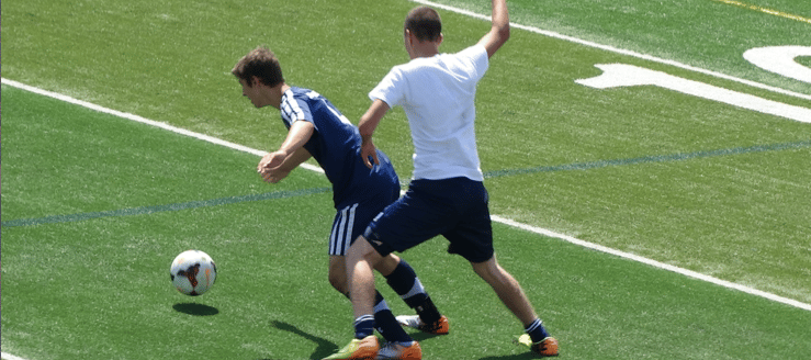 Travis Pape & Corey Wilson Louisville Leopards Soccer Alumni Game 2015
