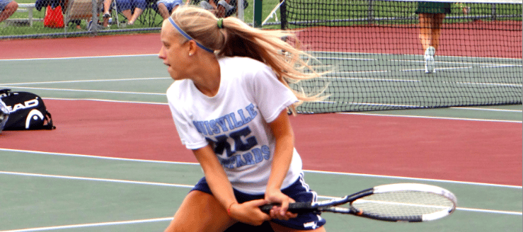 Kayla Pukys Louisville Leopards Tennis 2014 Vs. Canton Central Catholic Crusaders