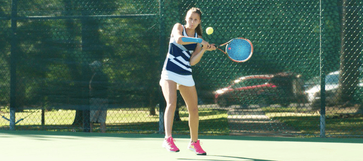 Natalie Richards Louisville Leopards Girls Tennis Orrville Invitational 2015