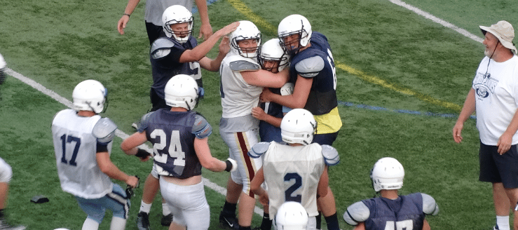 Trevor Burk Louisville Leopards Kicker 2015 Intersquad Scrimmage