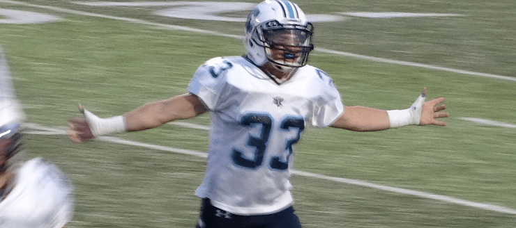 Dalton Deckerd Louisville Leopards Football Vs. Minerva Lions 2015