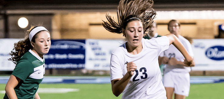 Hannah Baughman Louisville Lady Leopards Soccer 2015 Vs. West Branch