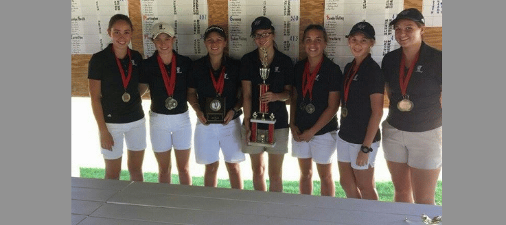 Louisville Lady Leopards Girls Golf 2015 NBC Champions