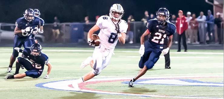 Alec Jones Louisville Leopards Football Vs. Austintown Fitch Falcons 2015