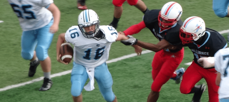 Trent Degenhard Louisville Leopards JV Football Vs. Alliance Aviators 2015
