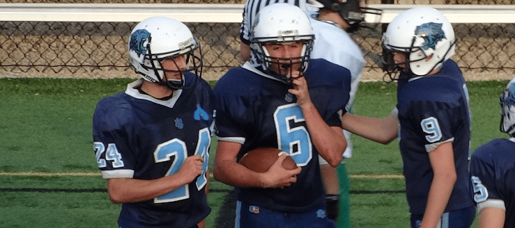 Cameron Lingle Bryce Zuppe Dillon Rebuck Louisville Leopards Freshman Football 2015