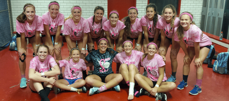 Louisville Lady Leopards Varsity Volleyball Volley For the Cure 2015