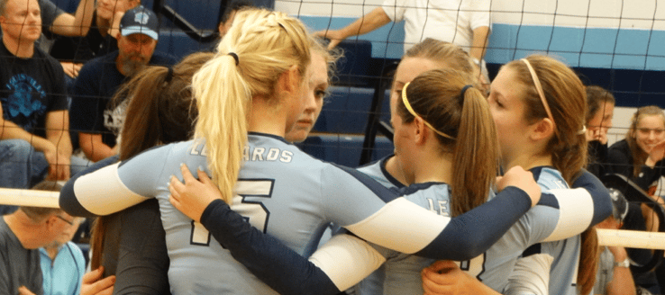 Louisville Leopards Varsity Volleyball 2015 Vs. Marlington Dukes