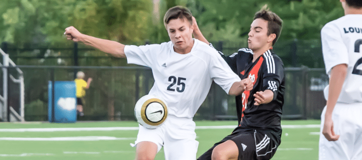 Logan Riley Louisville Leopards Boys Soccer Vs. Marlington Dukes 2015
