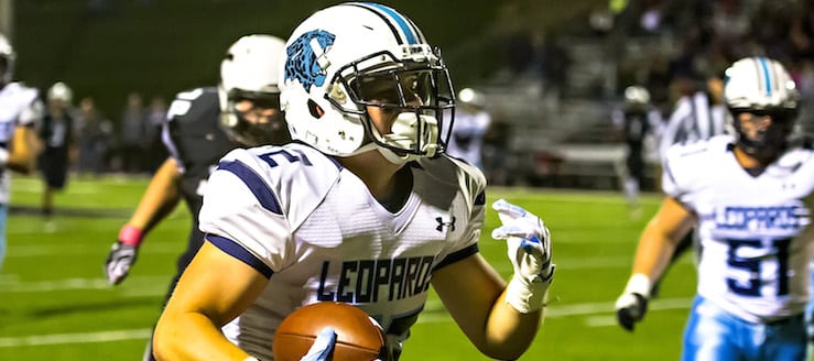 Casey Nau 2016 Football Highlights - Louisville Leopards