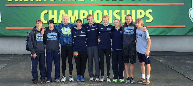 Louisville Leopards Boys Cross Country DI State Meet 2015