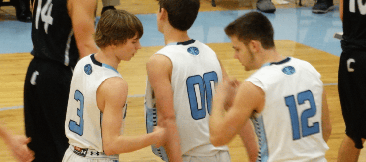 Noah Chaplik and Cole Weston Louisville Leopards Boys Basketball 2016