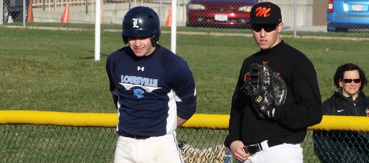 Dalton Deckerd Louisville Leopards Vs. Massillon Tigers Baseball Scrimmage 2016