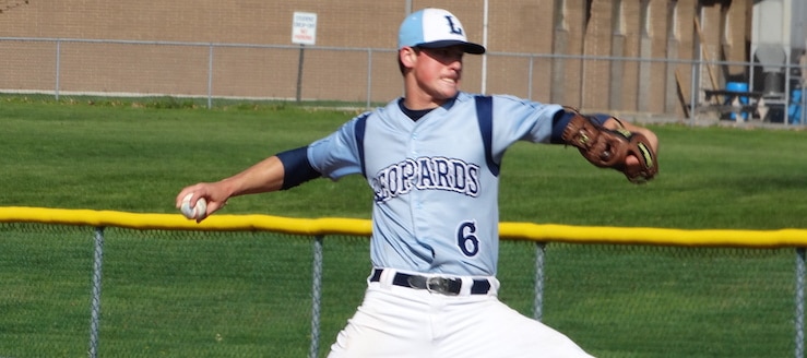Jake Adams Louisville Leopards Baseball 2015 Vs. Salem Quakers