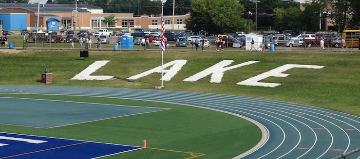 Lake Blue Streak Stadium Hill
