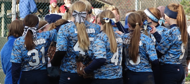 Louisville Lady Leopards Varsity Softball 2016 Scrimmage Vs. Wadsworth