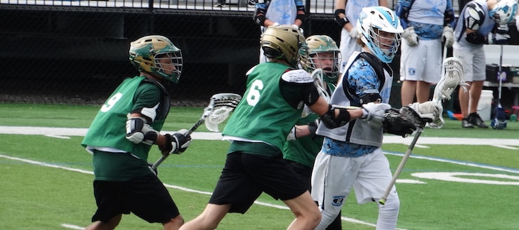Louisville Leopards Vs. GlenOak Golden Eagles Lacrosse Scrimmage 2016