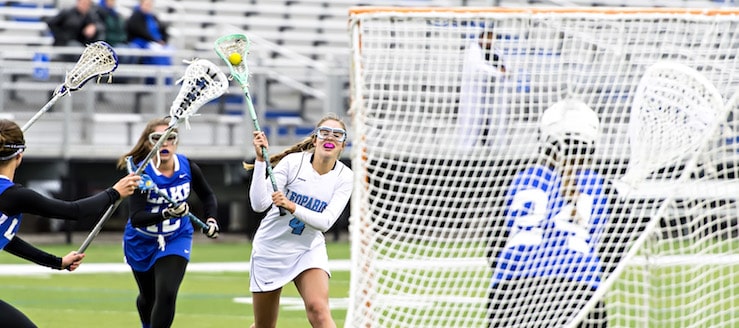 Alexa Oberster Louisville Leopards Lacrosse Vs. Lake Blue Streaks 2016