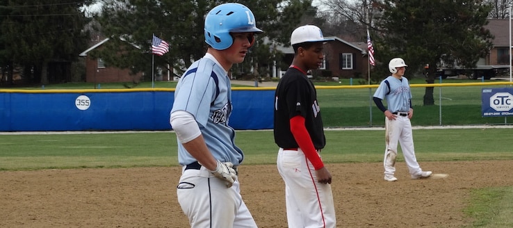 Jake Adams Louisville Leopards & Anthony Young Louisville Leopards Baseball 2016