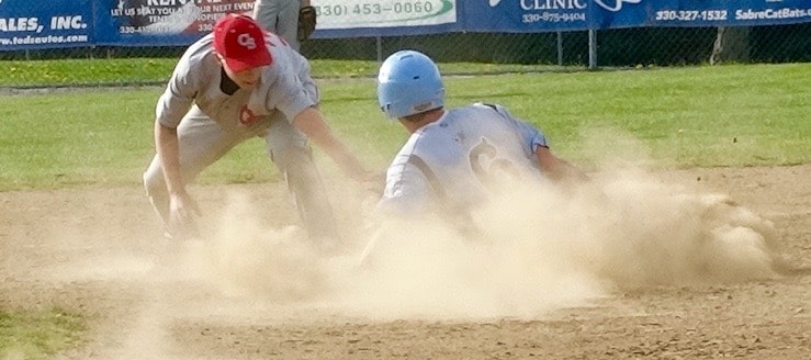 Jake Adams Louisville Leopards Vs. Canton South Wildcats Baseball 2016