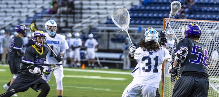 Jared Holland Louisville Leopards Lacrosse Assist Record Vs. Avon Eagles 2016