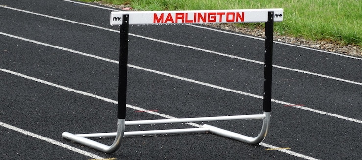 Marlington Dukes Track Hurdles