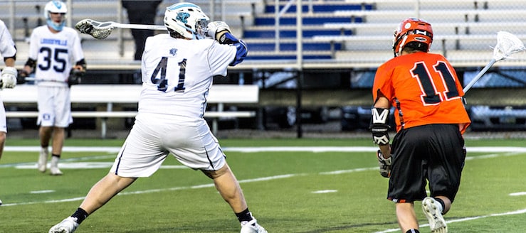 Matt Davide Louisville Leopards Boys Lacrosse 2016 Vs. Green Bulldogs