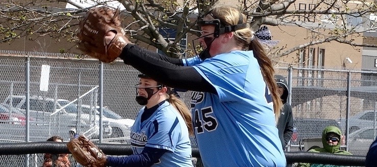 Sarah Cantley Louisville Leopards Softball 2016 Vs. GlenOak Golden Eagles