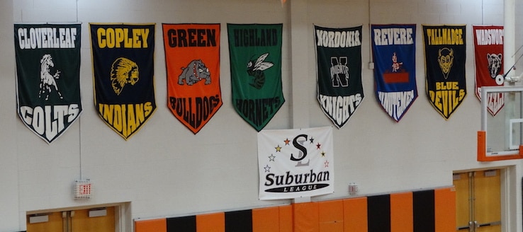 Suburban League Banners