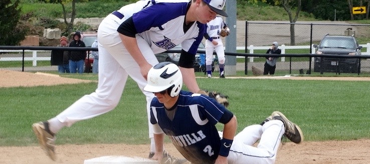 Tyler Adams Louisville Leopards Vs. Jackson Polar Bears Baseball 2015 Tournament